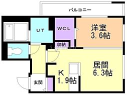 札幌市営東西線 円山公園駅 徒歩6分 3階/-