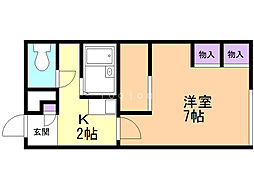 レオパレスカーサ藻岩 2階/204