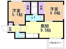 プロヴィデンス北円山 2階