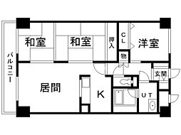 S・コート28 3LDKの間取図画像