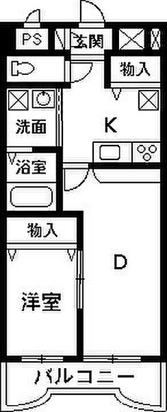 NNMマンションＢ 101｜群馬県伊勢崎市連取元町(賃貸マンション1DK・1階・35.27㎡)の写真 その2