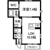 スカイピクシー A101 ｜ 群馬県前橋市上増田町（賃貸アパート1LDK・1階・43.05㎡） その2