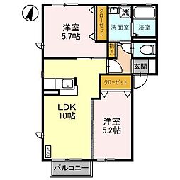 🉐敷金礼金0円！🉐ヴィラ・ブルーノ　Ｈ