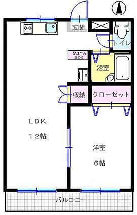 B棟間取り図