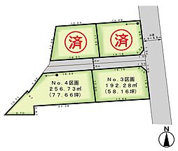 グランガーデン矢中 4区画分譲地(3)