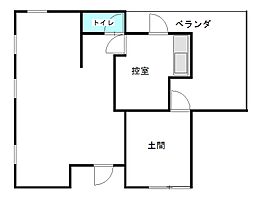 コーポアイの間取図画像