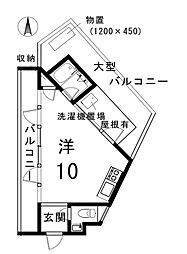 間取図画像 ワンルーム