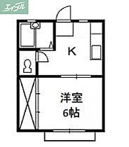 岡山県岡山市南区西市（賃貸アパート1K・1階・24.80㎡） その2