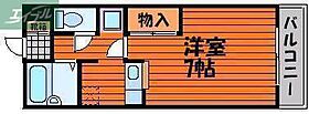 岡山県岡山市北区青江3丁目（賃貸マンション1K・4階・23.77㎡） その2