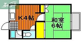 岡山県岡山市南区当新田（賃貸アパート1DK・2階・24.00㎡） その2