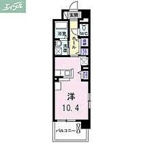 岡山県岡山市北区奥田南町（賃貸マンション1R・1階・30.96㎡） その2