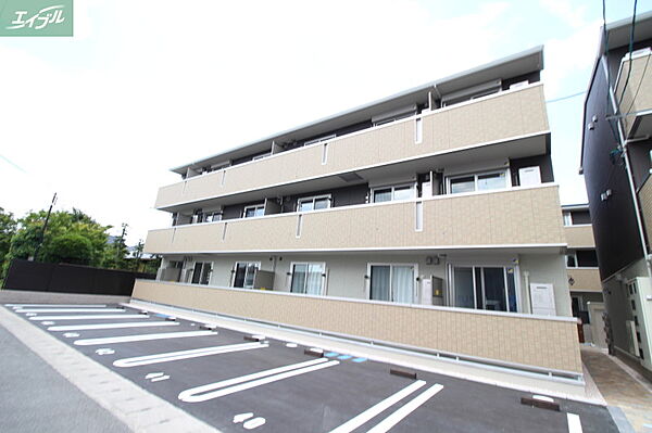 岡山県岡山市南区西市(賃貸アパート1LDK・3階・41.74㎡)の写真 その1