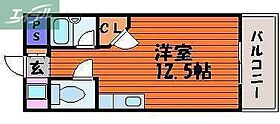 岡山県岡山市南区西市（賃貸マンション1R・5階・29.60㎡） その2