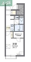 岡山県岡山市北区今保（賃貸アパート1K・1階・23.61㎡） その2