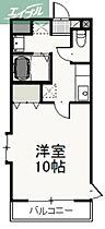 岡山県岡山市北区今3丁目（賃貸マンション1K・3階・28.88㎡） その2