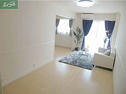 JR宇野線 備前西市駅 徒歩21分の賃貸マンション 3階1LDKのリビング/ダイニング