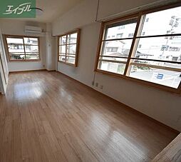 JR宇野線 大元駅 徒歩15分の賃貸マンション 2階1LDKのリビング/ダイニング