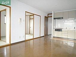 JR山陽本線 岡山駅 バス8分 バス岡山大学病院前下車 徒歩3分の賃貸マンション 6階2LDKのリビング/ダイニング