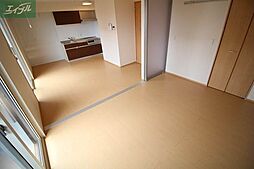 JR吉備線 大安寺駅 徒歩18分の賃貸アパート 3階1LDKのリビング/ダイニング