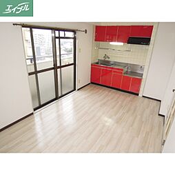 JR宇野線 大元駅 徒歩14分の賃貸マンション 6階2DKのリビング/ダイニング