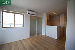 岡山電気軌道清輝橋線 清輝橋駅 徒歩18分の賃貸アパート 3階1LDKのリビング/ダイニング