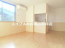 岡山電気軌道東山本線 東山・おかでんミュージアム駅駅 徒歩33分の賃貸アパート 2階1LDKのリビング/ダイニング