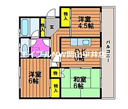 間取図画像 3DK
