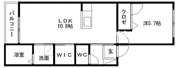 岡山県岡山市南区豊成1丁目(賃貸アパート1LDK・1階・40.68㎡)の写真 その2