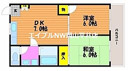 間取図画像 2DK
