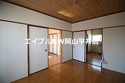 岡山電気軌道清輝橋線 清輝橋駅 徒歩25分の賃貸アパート 2階3DKのリビング/ダイニング