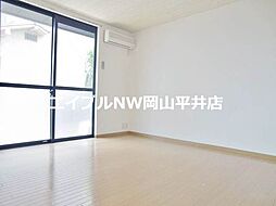 JR山陽本線 岡山駅 バス15分 浜東メディアコム前下車 徒歩5分の賃貸アパート 2階1Kのリビング/ダイニング