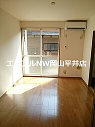 JR赤穂線 西大寺駅 徒歩13分の賃貸アパート 1階2DKのリビング/ダイニング