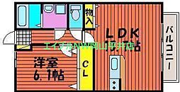 JR宇野線 備前西市駅 4.7km 1階/-