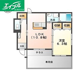 ウィステリア 1階/-