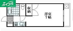 レインボーズ A 2階/-