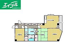 イルサローネ 3LDKの間取図画像