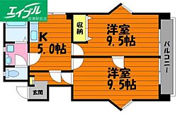 ウェッジコート中庄(旧:マンションニューボーン) 5階