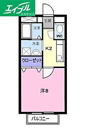 ディメイン小池 2階/-