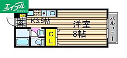 ベール花尻 B 2階