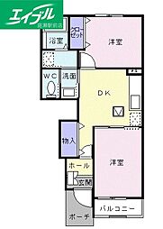 ブラン プレジール A 1階/-