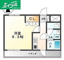 ボンヌール 1階/-