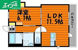 イデアーレ中庄 B 1階
