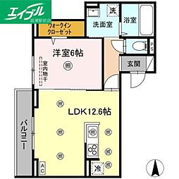 サリエンテ倉敷 2階