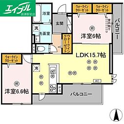 サリエンテ倉敷 2階