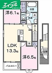 RiverSide東祥A 2階