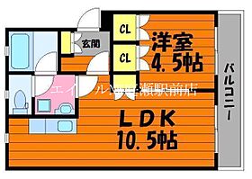 メゾン二子  ｜ 岡山県倉敷市二子（賃貸マンション1LDK・1階・40.00㎡） その2