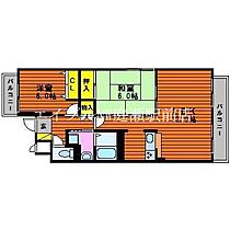 トレ・ビーチナ　A  ｜ 岡山県岡山市北区庭瀬815-2（賃貸マンション2LDK・2階・60.69㎡） その2