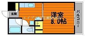 アスカディア  ｜ 岡山県総社市門田（賃貸マンション1K・2階・27.00㎡） その2