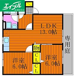 ベリー・オーライC 1階