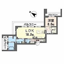 フォルトゥーナ石見  ｜ 岡山県倉敷市石見町（賃貸マンション1LDK・4階・72.27㎡） その2